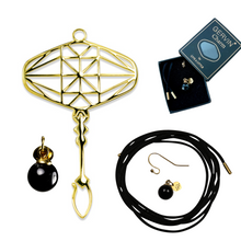 Load image into Gallery viewer, Diamond Smykkesæt, Black Onyx