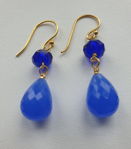Blue temptation Earrings